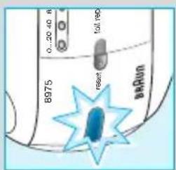 BRAUN 360°Complete 8975 - Schakelaar posities - 1