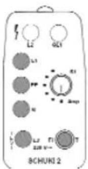 Testboy Testavit Schuki 2K - Conductor neutro y de protección cambiados Interruptor diferencial defectuoso - 1