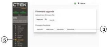 Ctek CGC500 400A - Pour configurer le CGC500TM - 2