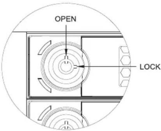 Icy Box IB554SSK - Frontseite und Trägerschloss - 2
