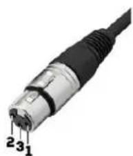 BeamZ DMX65W - AANSLUITSCHEMA XLR Naar RJ45 - 2