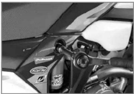 Sherco 250 SE (2023) - ADJUSTING THE REAR SHOCK HIGH-SPEED COMPRESSION SETTING - 1