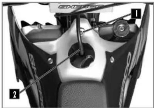 Sherco 250 SE (2023) - REMOVING THE FUEL TANK - 1