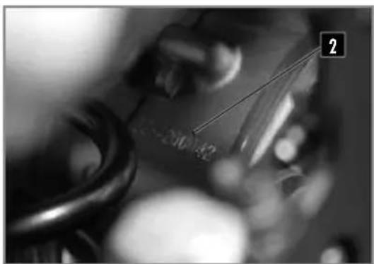 Sherco 250 SE (2023) - ■ Type et numéro du moteur - 1