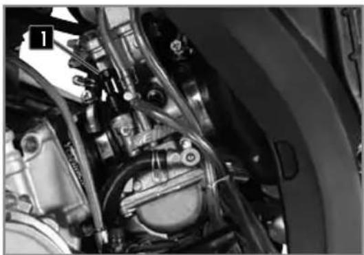 Sherco 250 SE (2023) - ■ Palanca de arranque en frío - 1