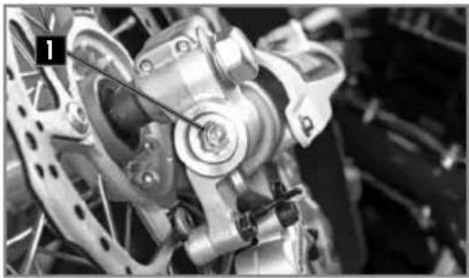 Sherco 250 SE (2023) - EINSTELLEN DER ZUGSTUFE DER GABEL - 1