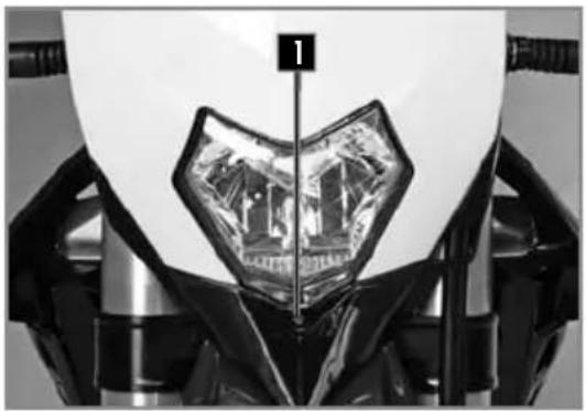 Sherco 250 SE (2023) - AJUSTAR EL ALCANCE DEL FARO - 1