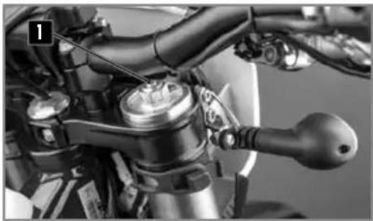 Sherco 250 SE (2023) - EINSTELLEN DER DRUCKSTUFE DER GABEL - 1