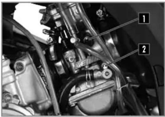 Sherco 250 SE (2023) - SETTING THE IDLE SPEED - 1