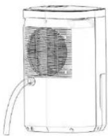 Emerio DH126050.1 - Vidange d'eau en continu - 1