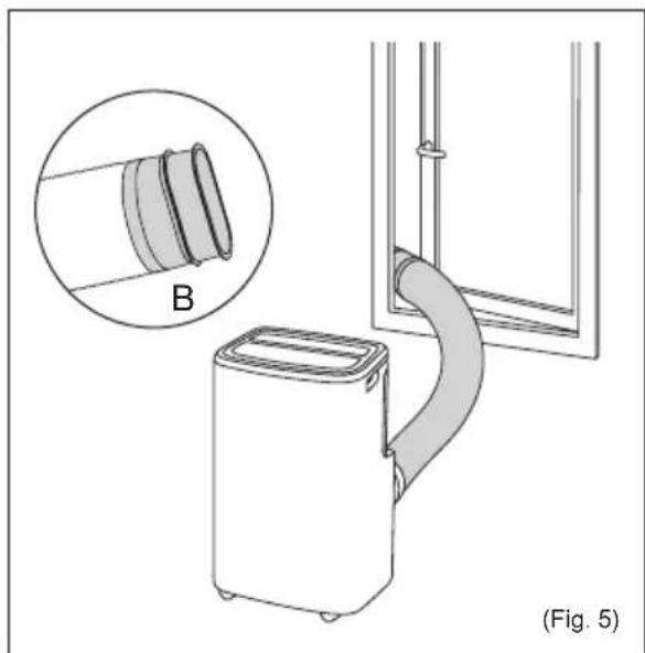 AEG AXP26U559HW - Exhausting hot air - 4