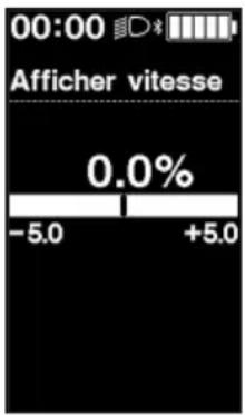 SHIMANO SCE6100 - Aligner la vitesse affichée avec un autre appareil [afficher vitesse] - 1