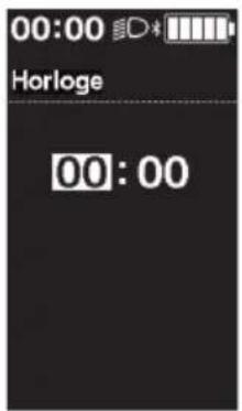 SHIMANO SCE6100 - Réglage de l'heure [horloge] - 1