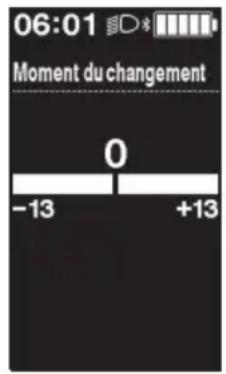 SHIMANO SCE6100 - Réglage du changement de vitesse automatique [moment du changement] - 1