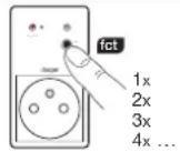 HAGER TRC270D - Konfiguration einer Funktion (5 Schritte) / Configurazione di una funzione (5tappe) - 2