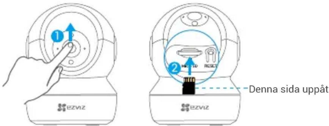 EZVIZ C6N 4MP - Satt i Micro SD-kortet (valfritt) - 1