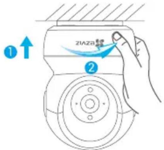 EZVIZ C6N 4MP - Installazione della telecamera - 1