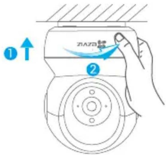EZVIZ C6N 4MP - Installera kameran - 1