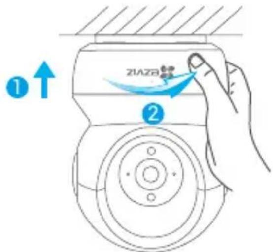 EZVIZ C6N 4MP - Kamera installieren - 1