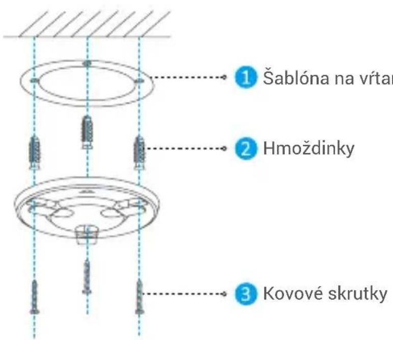 EZVIZ C6N 4MP - Instalácia základne - 1