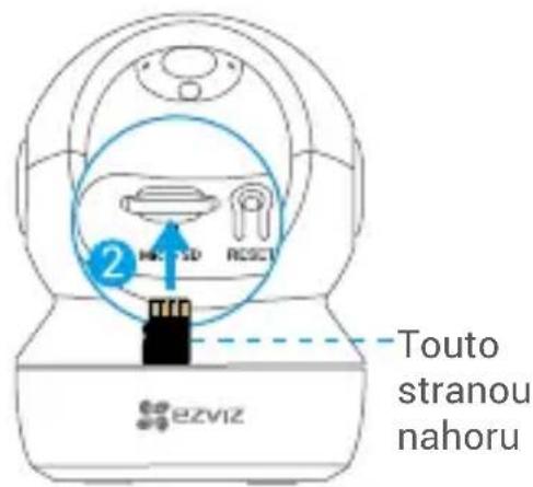 EZVIZ C6N 4MP - Vložte kartu Micro SD (volitelné) - 2