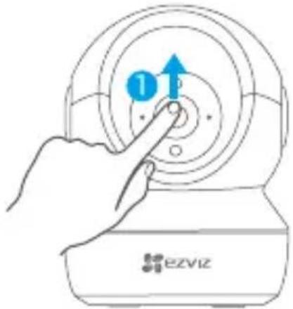 EZVIZ C6N 4MP - microSD-Karte installieren (optional) - 1
