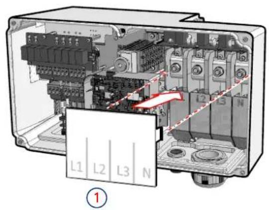 SolarEdge SE120KRW08IBNM4 - Kappen monteren - 2