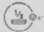 CANDY Rapido' CF 5C7F1X - HALF LOAD/SETTING button - 1