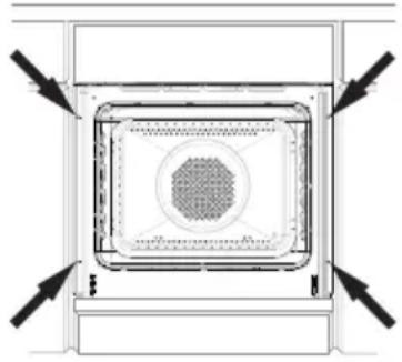 AMICA EBX 944 710 E - Installation du four. - 1
