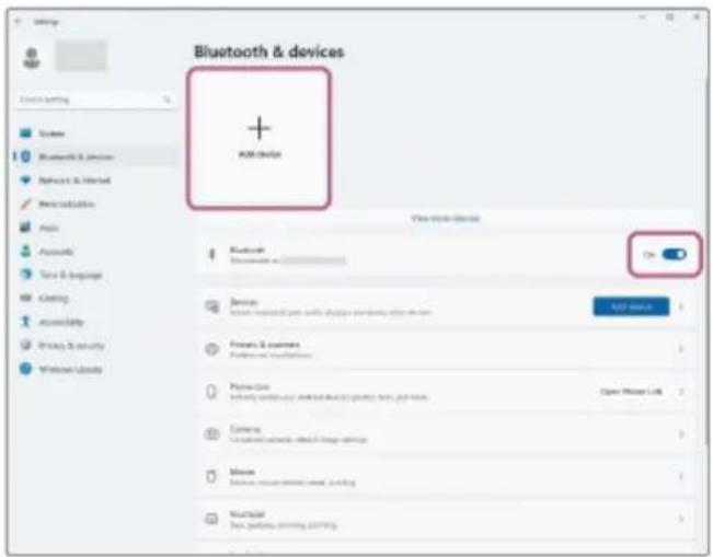 SONY WFC700N - Pour établir une connexion sans utiliser la fonction Swift Pair - 2