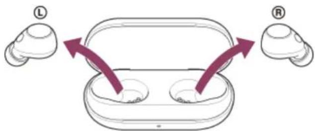 SONY WFC700N - Entrez en mode de pairage sur le casque. - 1