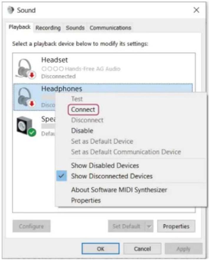 SONY WFC700N - Connexion à un ordinateur apparié (Windows 10) - 5