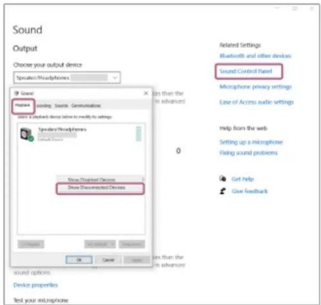 SONY WFC700N - Connexion à un ordinateur apparié (Windows 10) - 4