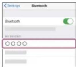 Settings Bluetooth Bluetooth My Device