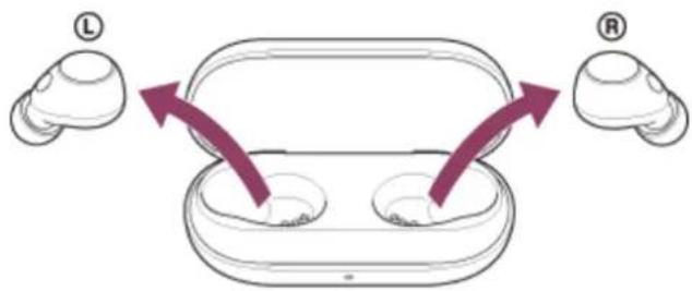 SONY WFC700N - Entrez en mode de pairage sur le casque. - 1