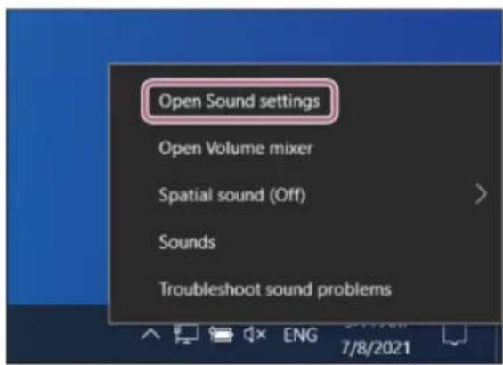 SONY WFC700N - Connexion à un ordinateur apparié (Windows 10) - 2