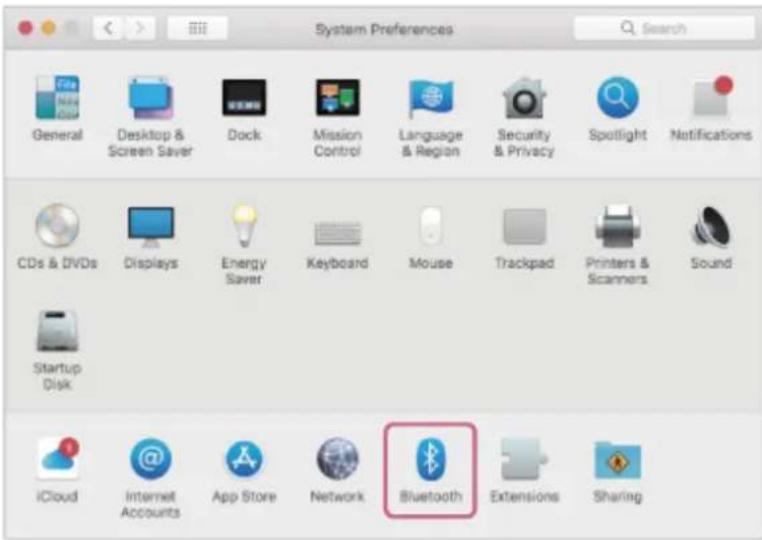 System Preferences General Desktop & Screen Saver Dock Mission Control Language & Region Security & Privacy Spotlight Notifications CDs & DVDs Displays Energy Saver Keyboard Mouse Trackpad Printers & Scanners Sound Startup Disk iCloud Internet Accounts App Store Network Bluetooth Extensions Sharing