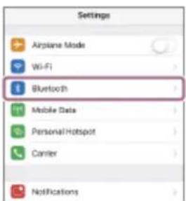 Settings Airplane Mode Wi-Fi Bluetooth Mobile Data Personal Hotspot Carrier Notifications
