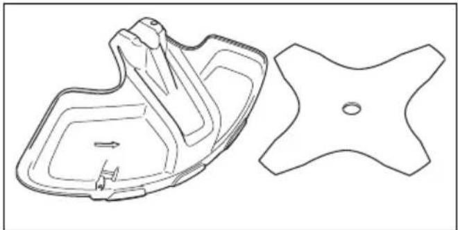 HUSQVARNA 525iRXT - Équipement de coupe et protections - 1