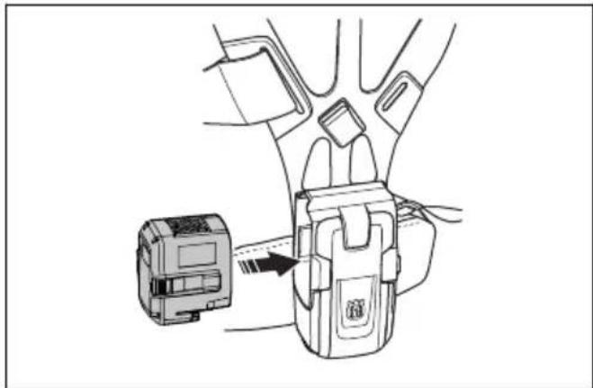 HUSQVARNA 525iRXT - Pour ajuster le harnais Balance XB - 6