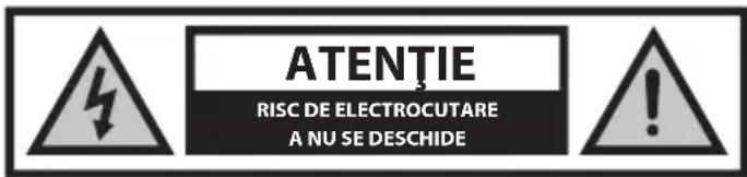 ATENTIE RISC DE ELECTROCUTARE A NU SE DESCHIDE