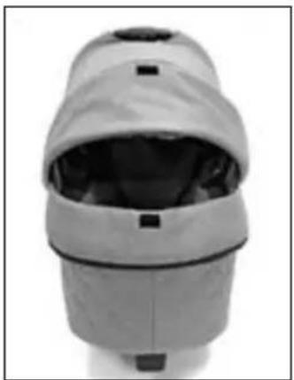 HARTAN Two Select - Закрепление складной люльки на раме коляски - 4
