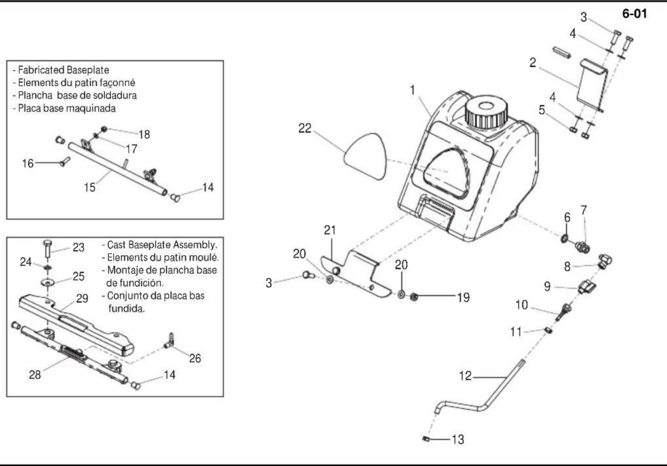 Lescha BELLE PCX 450 - Motor en Aandrijfset (Hatz), Motor und antriebsbausatz (Hatz), Motor og Gearkit (Hatz), Motore e Kit trasmissione (Hatz) - 1