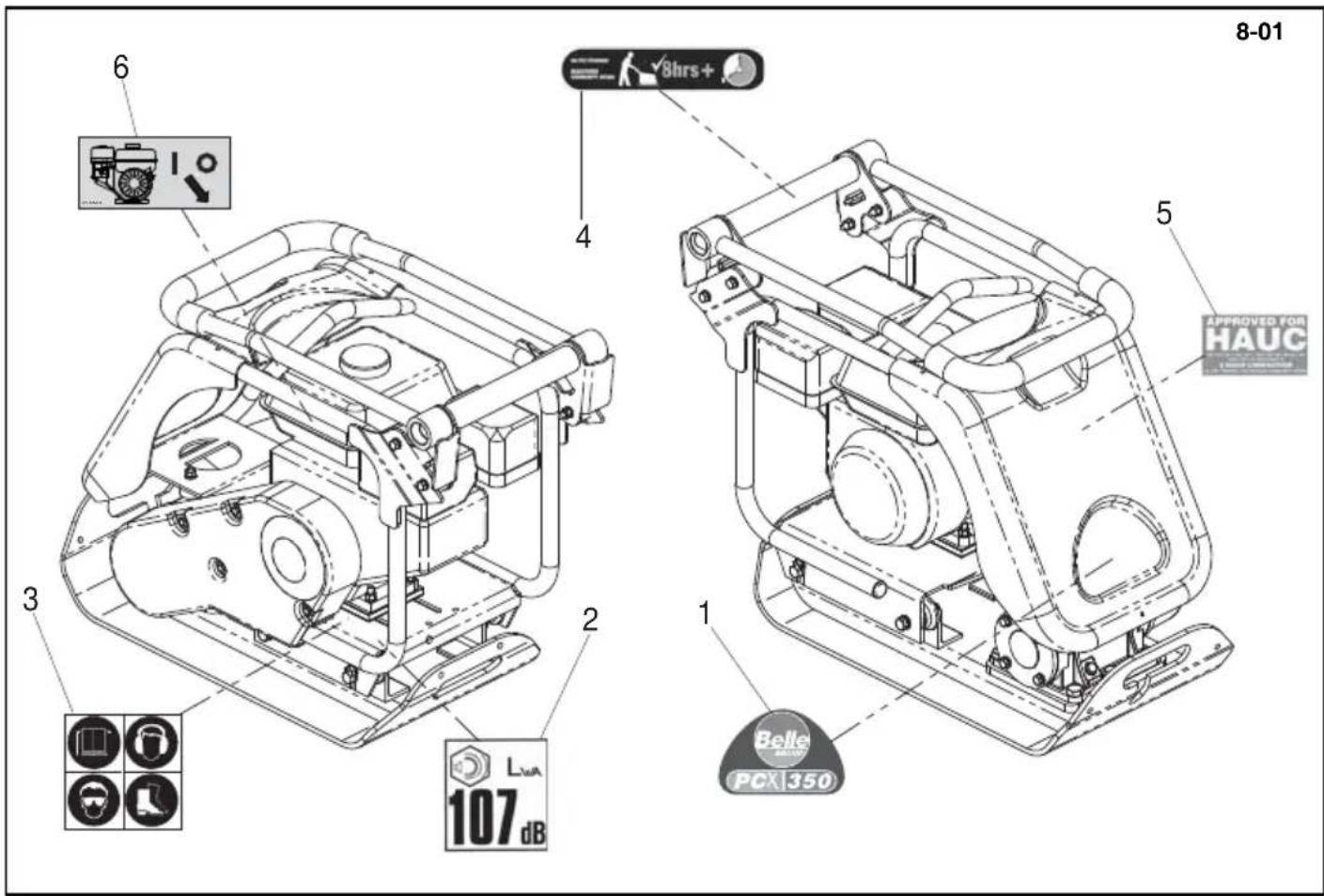 Lescha BELLE PCX 450 - Motor en Aandrijfset (Hatz), Motor und antriebsbausatz (Hatz), Motor og Gearkit (Hatz), Motore e Kit trasmissione (Hatz) - 2