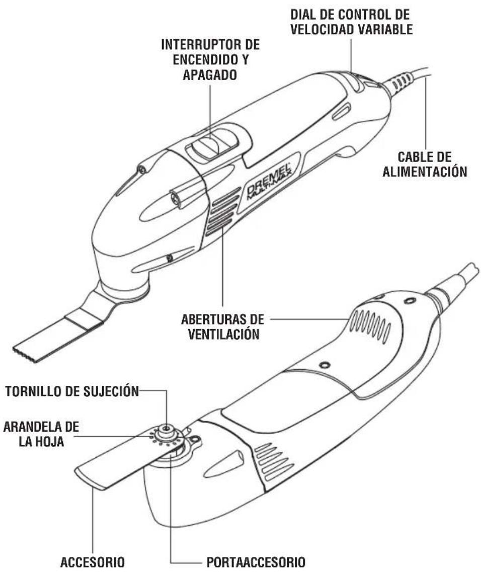 DREMEL MultiMax 6300 - Herramienta electrica oscilante Multi-Max modelo 6300 - 1