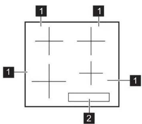 Lamona LAM1803 - Cooking surface layout - 1