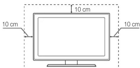 SAMSUNG UE32C8000XW - Namestitev s stojalom. Namestitev z opremo za pritrditev na steno. - 1