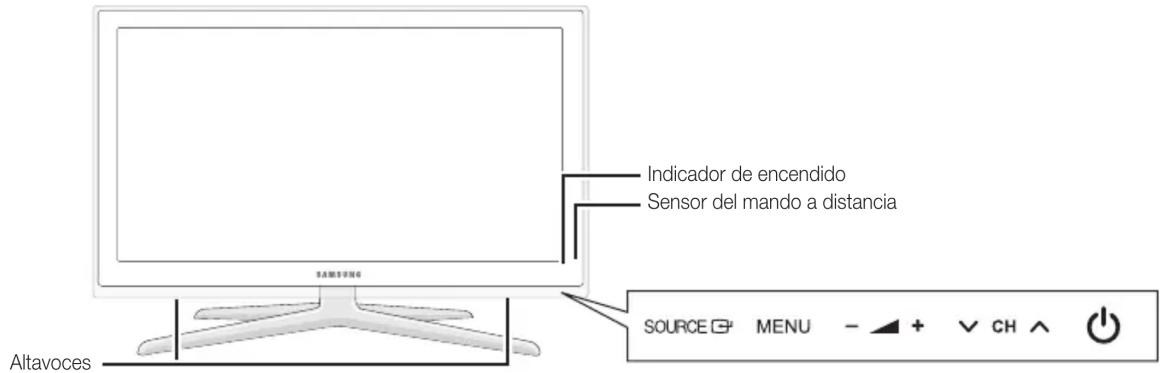 SAMSUNG UE32C8000XW - Aspecto general del panel de control - 1