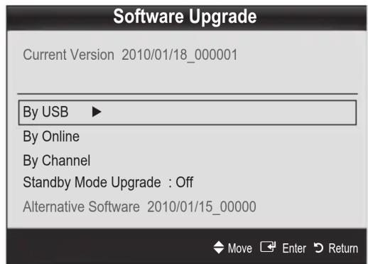 SAMSUNG UE32C8000XW - Software Upgrade - 1