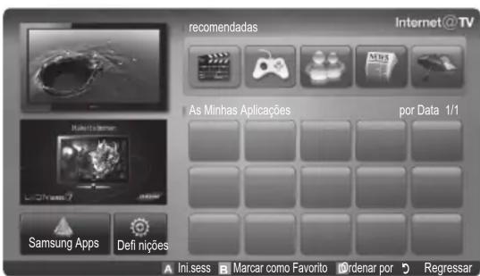 SAMSUNG UE32C8000XW - Introdução ao Internet@TV - 2
